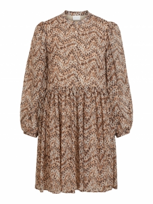 VISUNARA L-S DRESS Humus/W. LIZA P