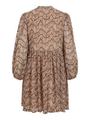 VISUNARA L-S DRESS Humus/W. LIZA P