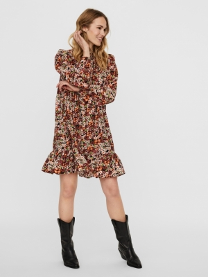 VMDITTIE L-S SHORT DRESS FD20 Black/DITTIE