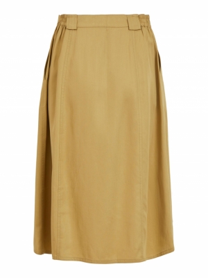 OBJCAT HW SKIRT 113 Khaki