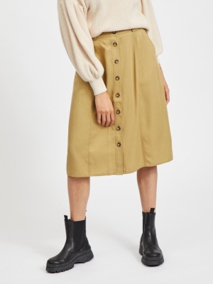 OBJCAT HW SKIRT 113 Khaki