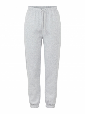 PCCHILLI HW SWEAT PANTS D2D BC Light Grey Mela