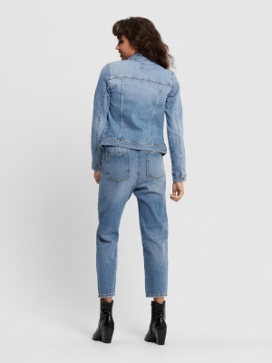 ONLWESTA LIFE LS DNM JACKET CC Light Blue Deni