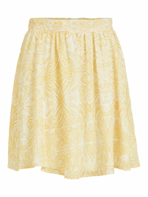 VIPLISSEA HW SKIRT-SU-PB Spicy Mustard/W