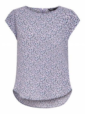 ONLVIC SS AOP TOP NOOS PTM Chinese Violet/