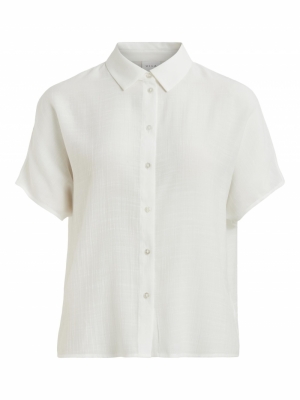 VIANNE S-L SHIRT Cloud Dancer