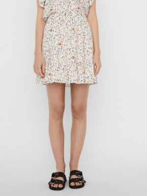 VMORA HW SHORT SKIRT VMA Birch/ORA VINTA