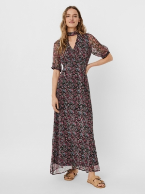 VMKAY SS ANKLE DRESS WVN GA Pink Peacock/DI