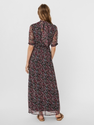 VMKAY SS ANKLE DRESS WVN GA Pink Peacock/DI