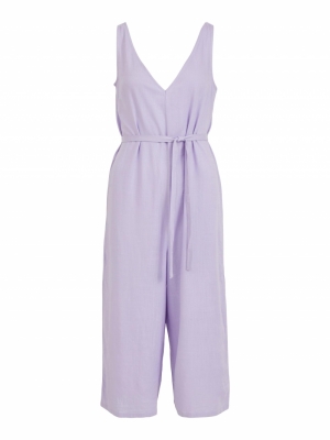 VINURIA CROPPED JUMPSUIT Lavender