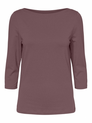 VMPANDA MODAL 3-4 TOP COLOR Rose Brown