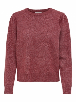 JDYBRILLIANT L-S PUFF PULLOVER Apple Butter/ME