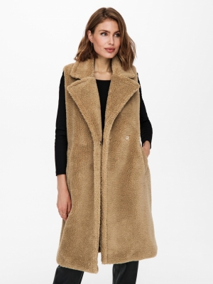 ONLEVELIN TEDDY WAISTCOAT CC O Nomad