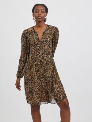 VIAMIONE L-S DRESS-SU - NOOS Tigers Eye/LIA