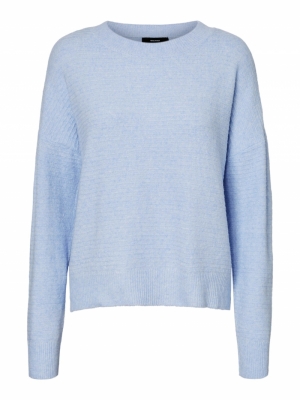 VMDOFFY LS STRUCTURE BLOUSE GA Grapemist/MELAN
