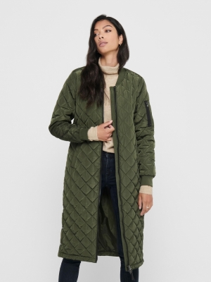 ONLJESSICA X-LONG QUILTED COAT Kalamata