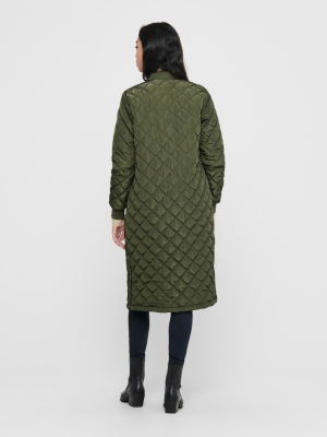 ONLJESSICA X-LONG QUILTED COAT Kalamata