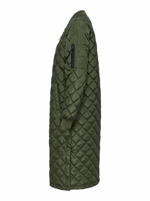 ONLJESSICA X-LONG QUILTED COAT Kalamata