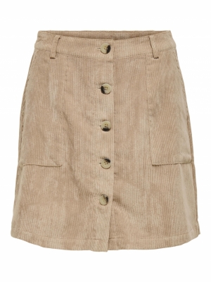 JDYULLA MW SKIRT WVN Portabella