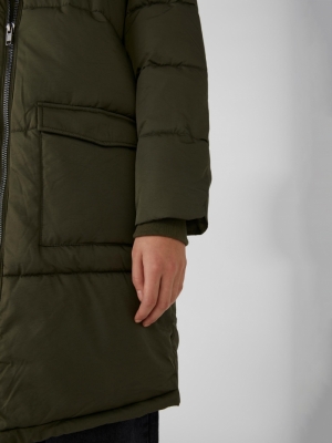 OBJZHANNA L-S LONG JACKET NOOS Forest Night