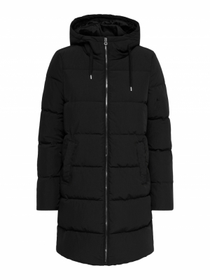 ONLDOLLY LONG PUFFER COAT OTW Black