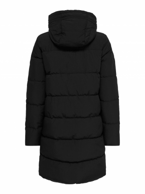 ONLDOLLY LONG PUFFER COAT OTW Black