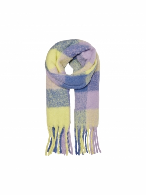 ONLSUNNY LIFE CHECKED SCARF Crocus Petal