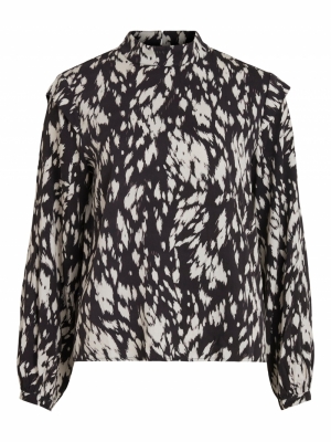 VIGRAFDI L-S TOP-L Black/GRAPHICAL