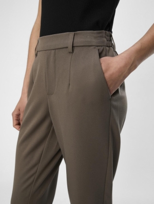 OBJLISA SLIM PANT NOOS Morel