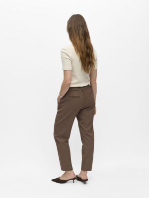 OBJLISA SLIM PANT NOOS Carafe/Melange