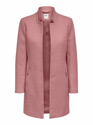 ONLSOHO-LINEA L-S ZIP COATIGAN Withered Rose/M