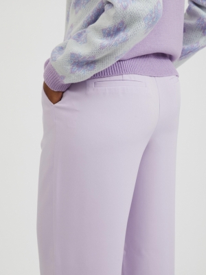 VIKAMMA HW TAILORED WIDE PANT Pastel Lilac
