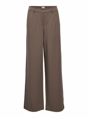 OBJLISA WIDE PANT NOOS Morel