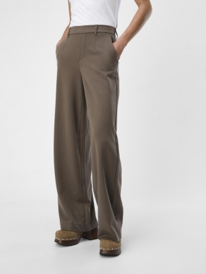 OBJLISA WIDE PANT NOOS Morel