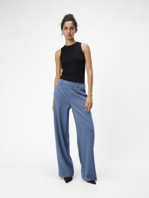 OBJLISA WIDE PANT NOOS Bering Sea/COL