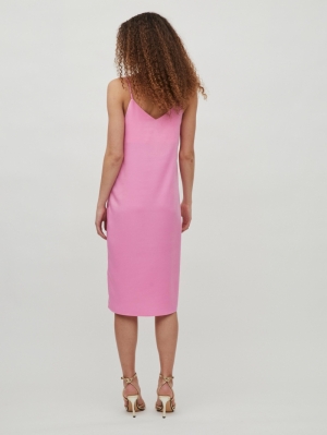VIAMAZED S-L SLIP DRESS-SU Fuchsia Pink