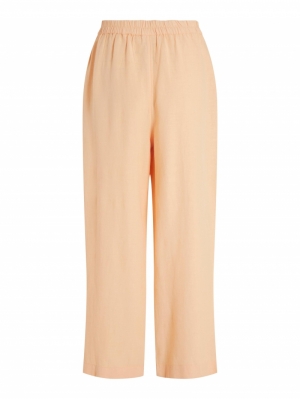 VIPRISILLA HW 7-8 WIDE PANTS Apricot Ice