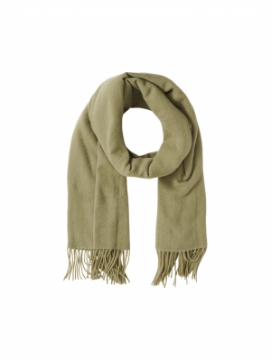 PCKIAL NEW LONG SCARF NOOS BC Deep Lichen Gre