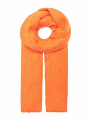ONLLIMA KNIT LONG SCARF ACC NO Persimmon Orang