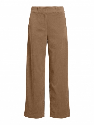 VICOURDIE HW WIDE PANTS-TB Toasted Coconut