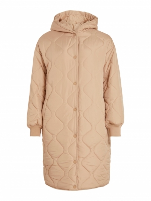 VITHORA L-S QUILTED JACKET-PB Sesame