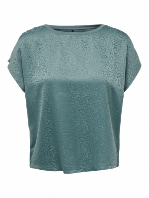 ONLRALLI S-S O-NECK TOP JRS Balsam Green
