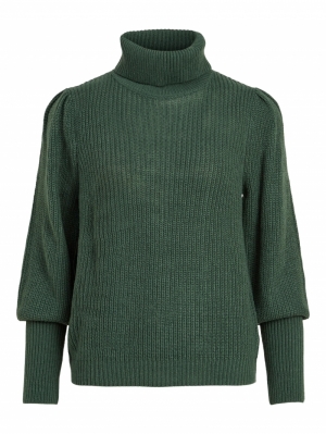 VILOU NEW ROLLNECK L/S KNIT TO Pineneedle