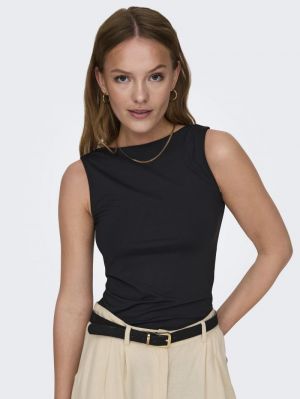 ONLEA S/L 2-WAYS FIT TOP JRS N Black