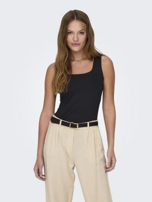 ONLEA S/L 2-WAYS FIT TOP JRS N Black