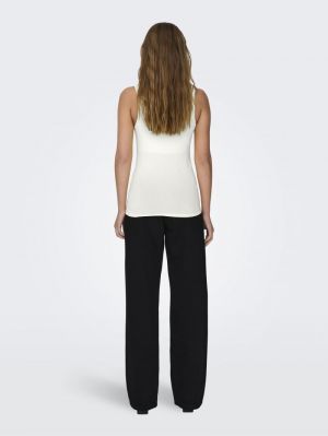 ONLEA S/L 2-WAYS FIT TOP JRS N Cloud Dancer