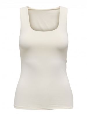 ONLEA S/L 2-WAYS FIT TOP JRS N Cloud Dancer