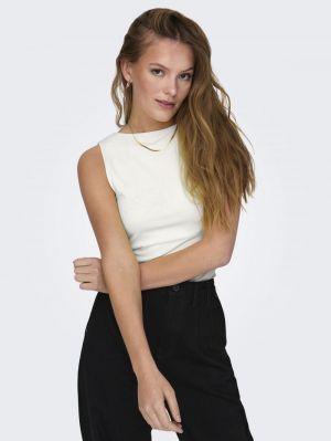 ONLEA S/L 2-WAYS FIT TOP JRS N Cloud Dancer