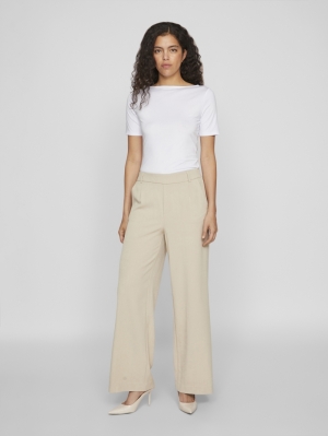 VIVARONE HW WIDE PANT - NOOS Feather Gray