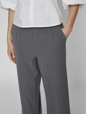 VIVARONE HW WIDE PANT - NOOS Medium Grey Mel